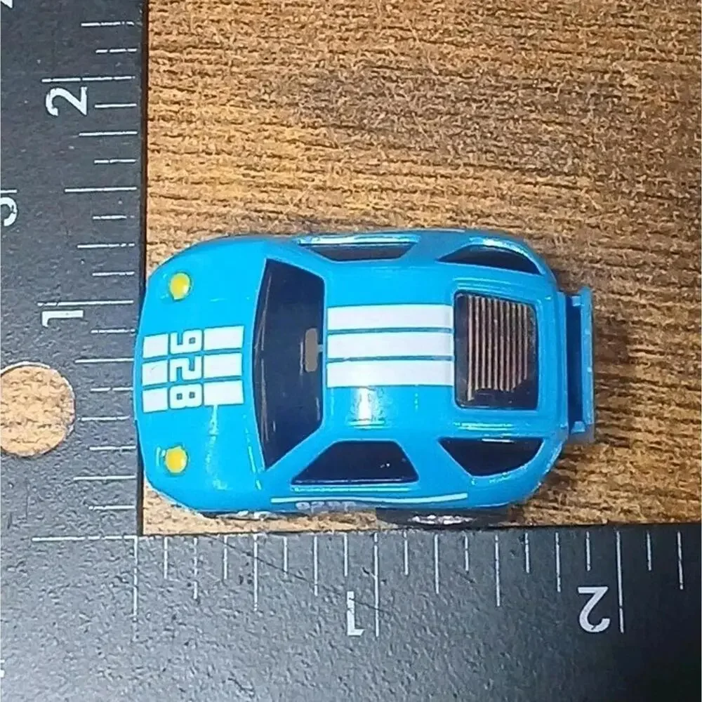 Miniature Tonka Turbo Tricksters Blue Pull Back Car